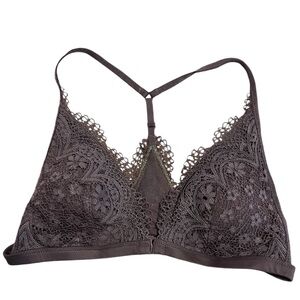 Victoria’s Secret Lace Purple Lilac Front Closure Adjustable Strap Bralette